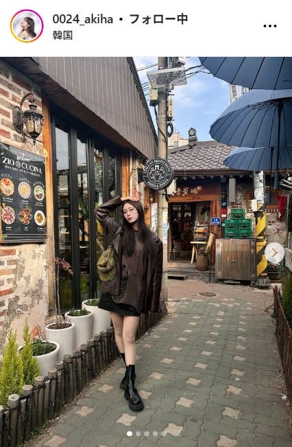 大西陽羽Instagramより