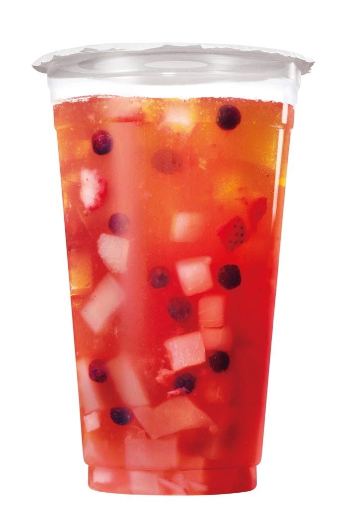 台湾フングイフルーツティ ピーチ&ミックスベリー/提供画像