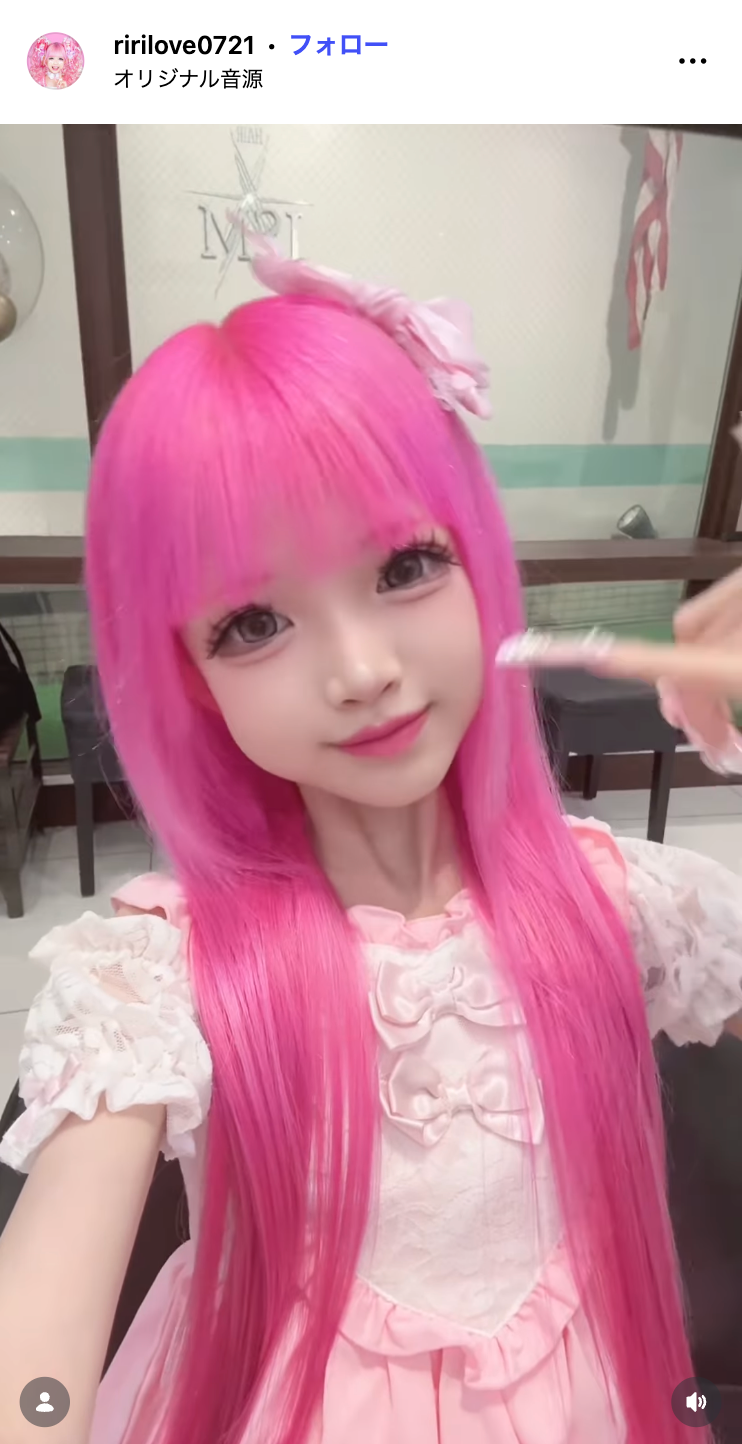 りりぴInstagramより