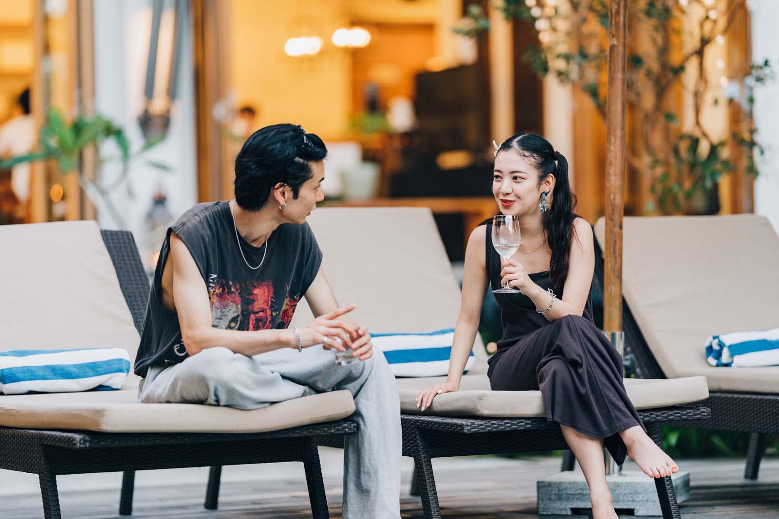 東夏輝、谷岡美沙紀「LOVE CATCHER Japan」第5話より（C）CJ ENM CO., LTD. All Rights Reserved（C）AbemaTV,Inc.