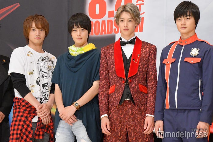 楚衛二、犬飼貴丈、伊藤あさひ、結木滉星 (C)モデルプレス