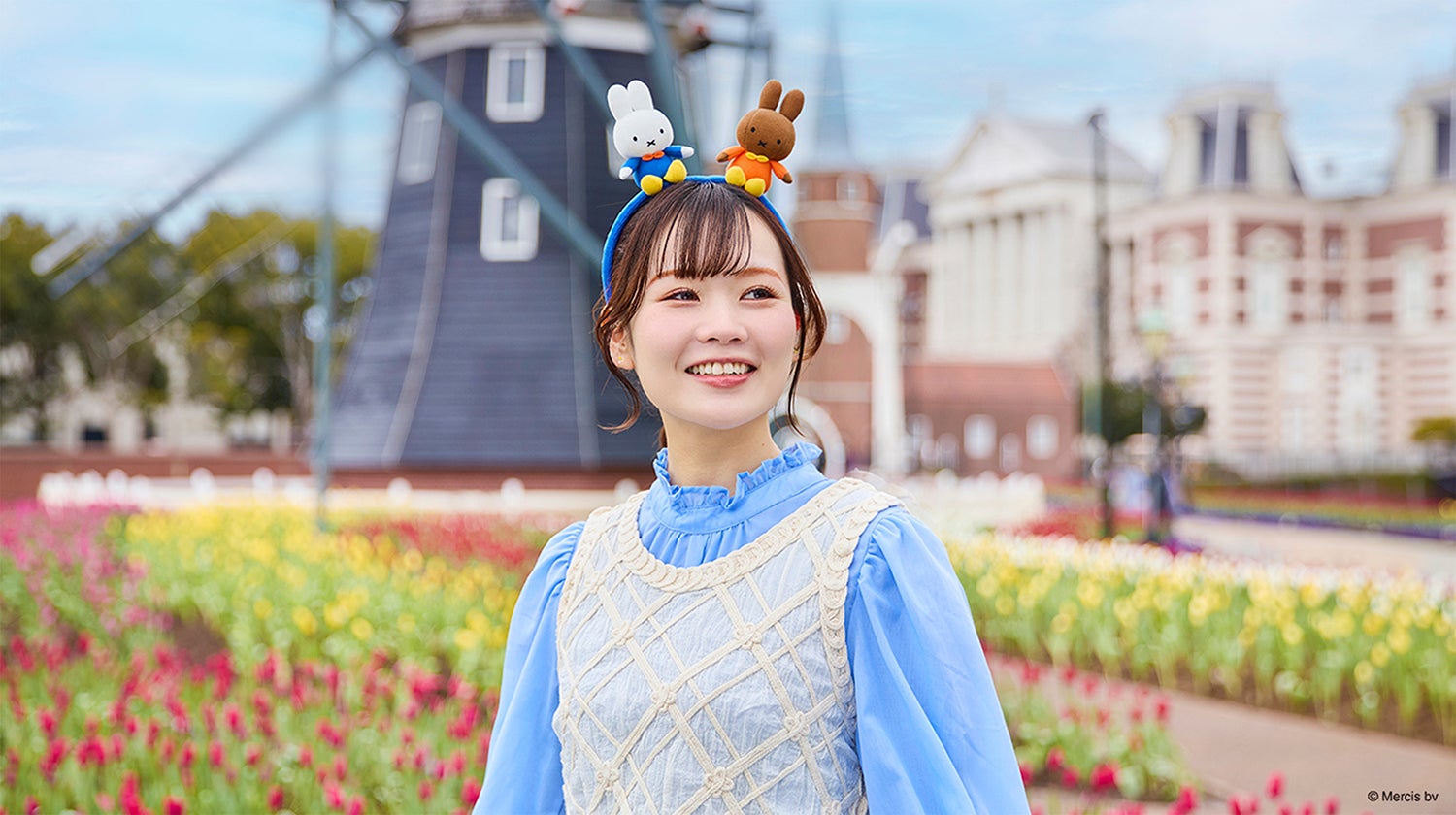 ミッフィー＆メラニーぬいぐるみカチューシャ／提供画像