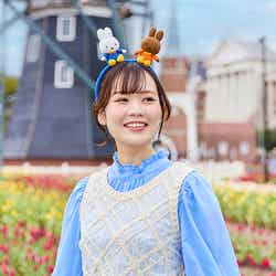 ミッフィー&メラニーぬいぐるみカチューシャ/提供画像