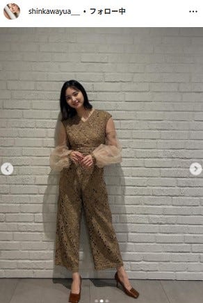 新川優愛Instagramより