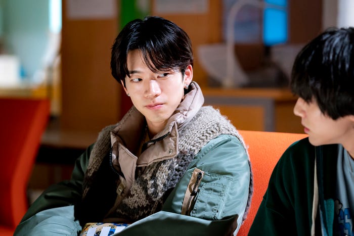 高橋文哉 「君の花になる」第3話より(C)TBS