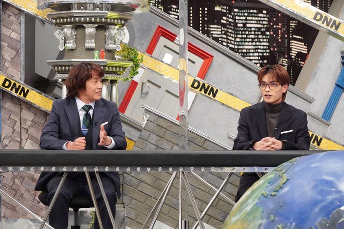 堀内健、高橋恭平(C)フジテレビ