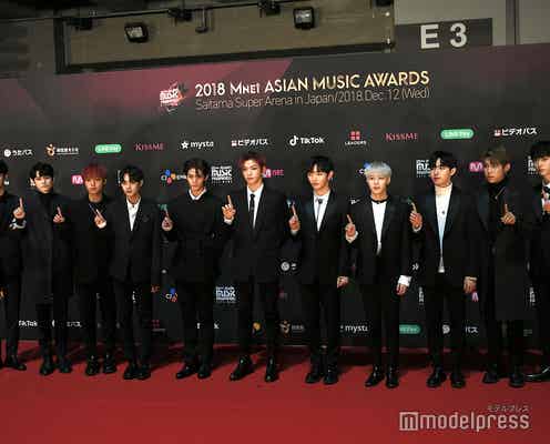 Wanna One「2018 MAMA FANS’CHOICE in JAPAN」レッドカーペットに登場
