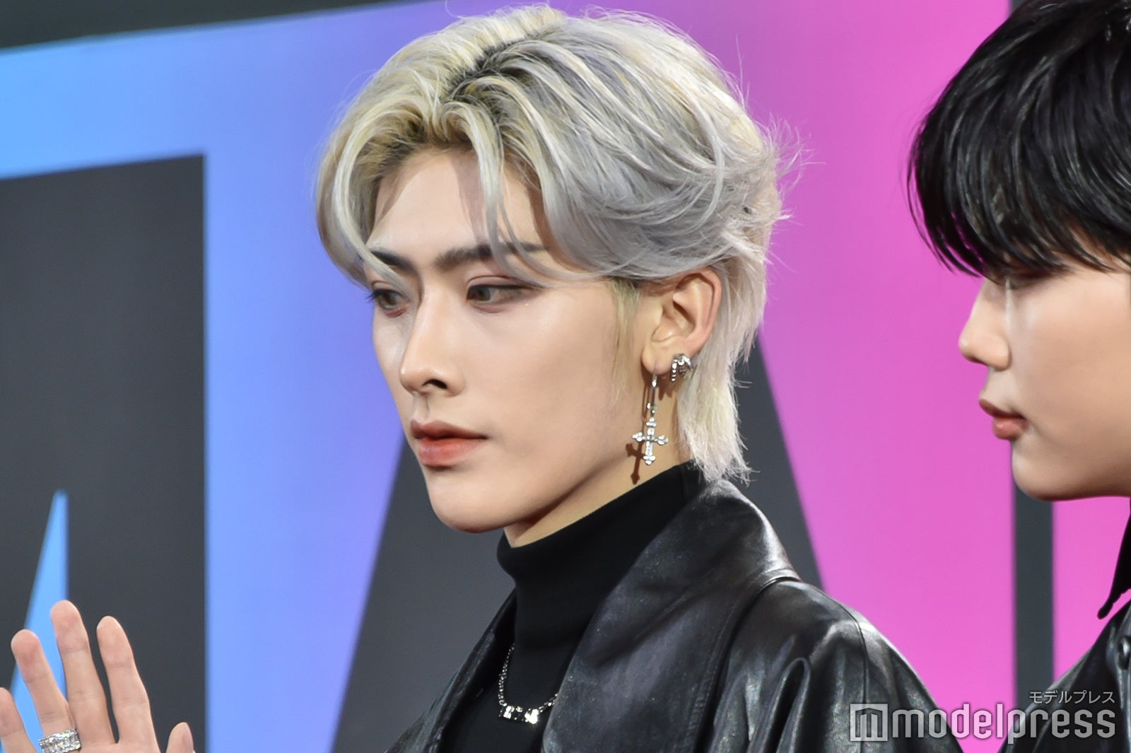 二次元のようなビジュアルを放つリッキー（C）モデルプレス