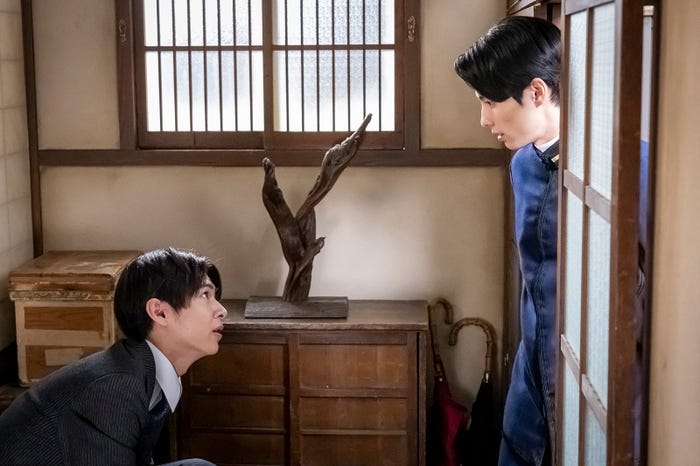 小宮璃央、本田響矢「波うららかに、めおと日和」第4話(C)フジテレビ