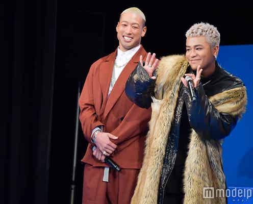 三代目JSB・ELLY、猛暑日にファーコート 豪華すぎる私服にNAOTOツッコミ「今日37度ですよ?」<HiGH&LOW THE MOVIE 2>