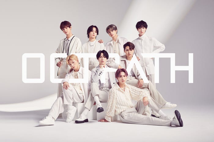 OCTPATH/(左上から時計回りに)冬馬、太田駿静、栗田航兵、四谷真佑、海帆、小堀柊、高橋わたる、古瀬直輝(提供写真)