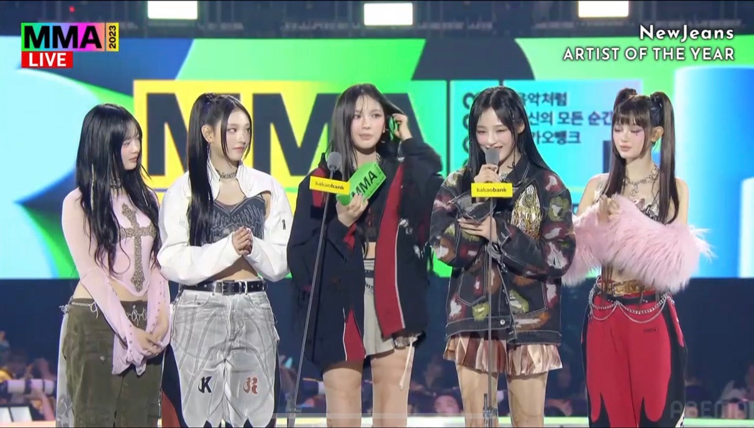 NewJeans（C）2023 Melon Music Awards （MMA2023）