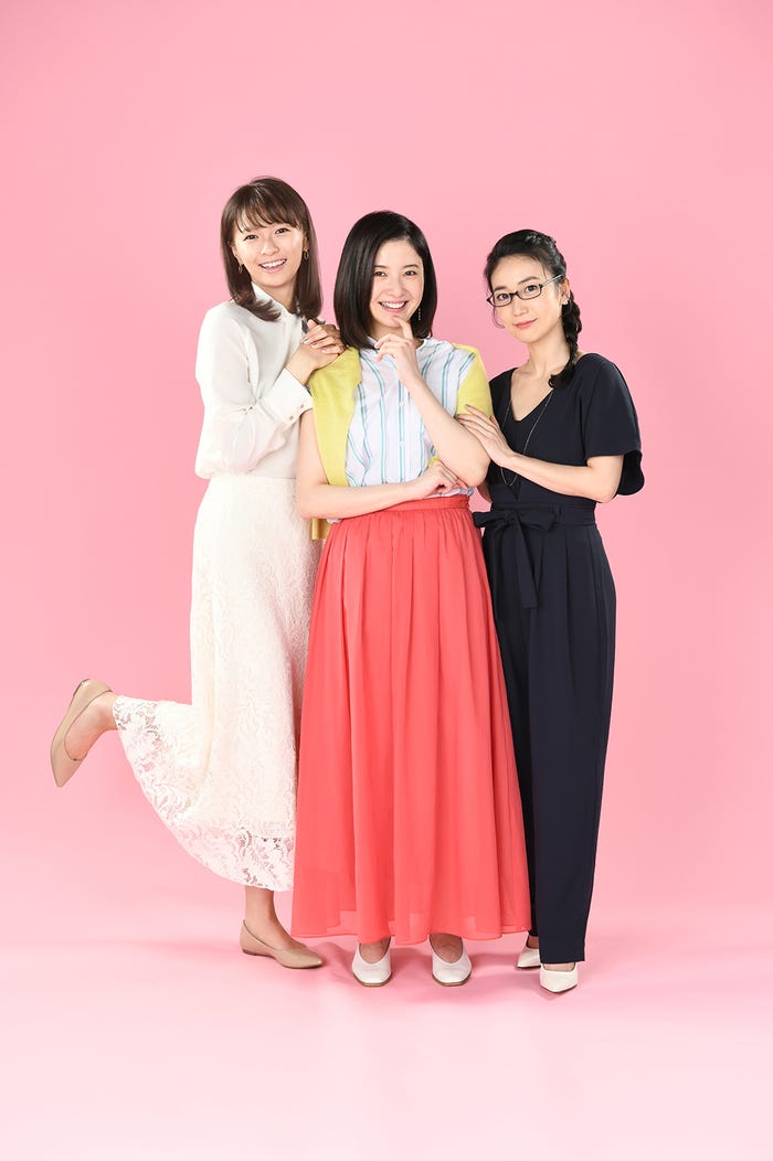 榮倉奈々、吉高由里子、大島優子(C)日本テレビ