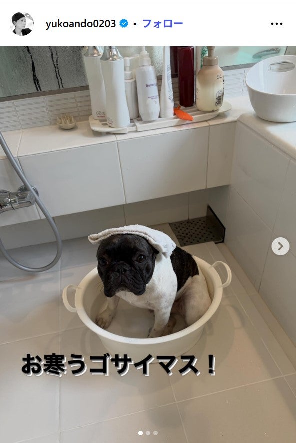 安藤優子Instagramより