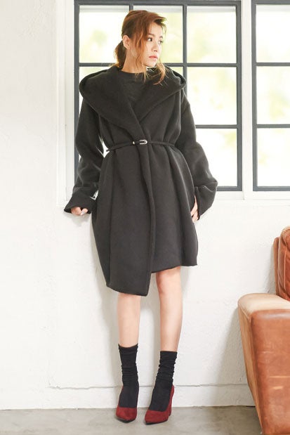 裏ボアフード付きガウン「Re:EDIT by GALSTAR」2,998円（税込）／画像提供：Re:EDIT by GALSTAR