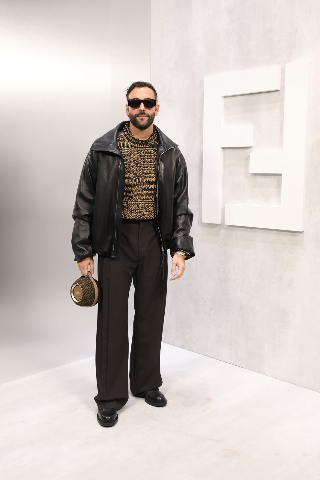 「フェンディ」2024-25年秋冬メンズコレクション（提供写真）