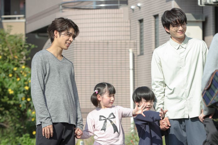 松島聡、棚橋乃望、櫻、白洲迅(C)テレビ朝日