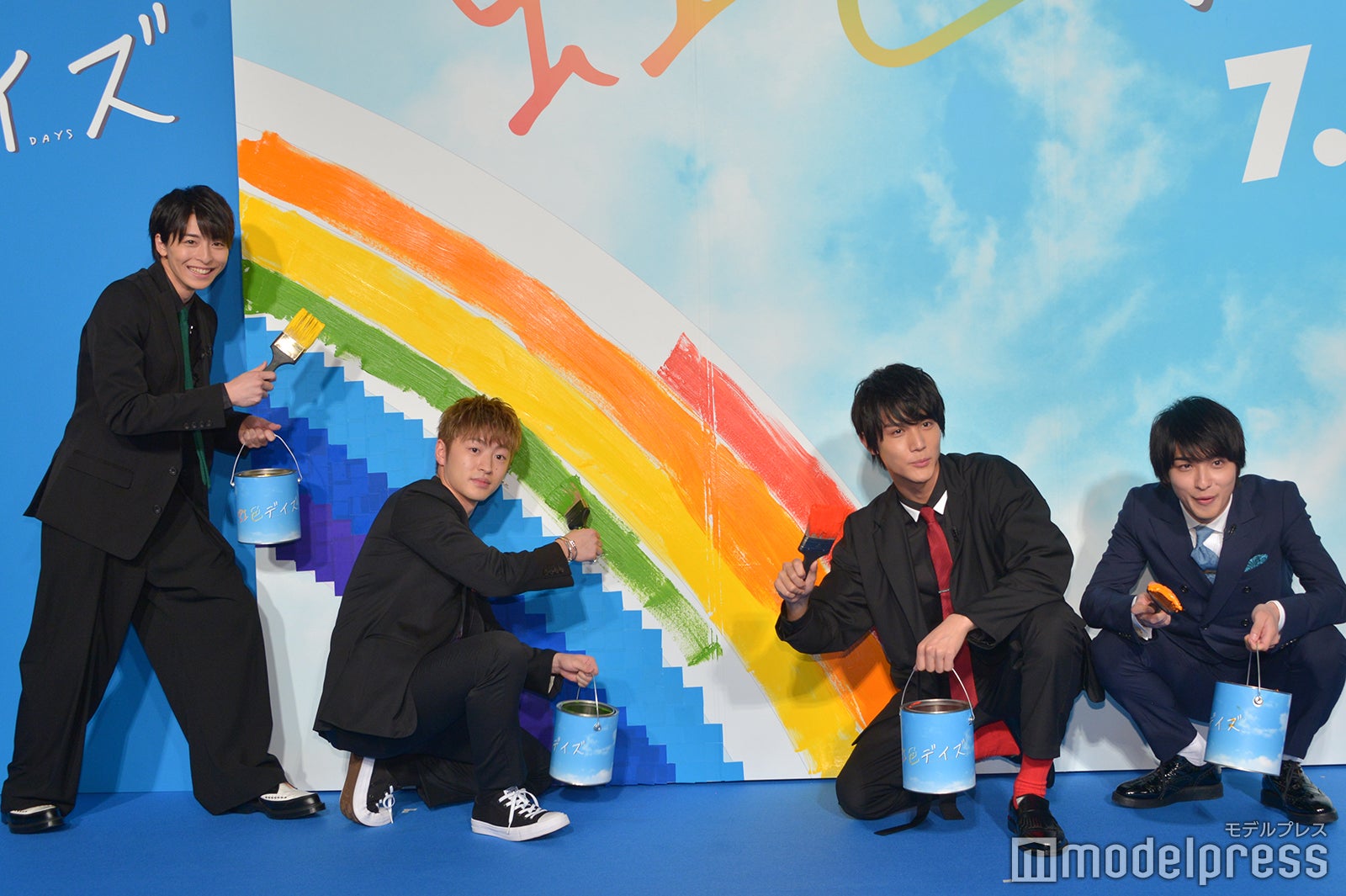 高杉真宙、佐野玲於、中川大志、横浜流星（C）モデルプレス