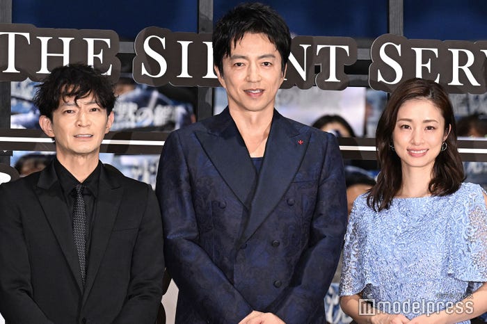 津田健次郎、大沢たかお、上戸彩(C)モデルプレス