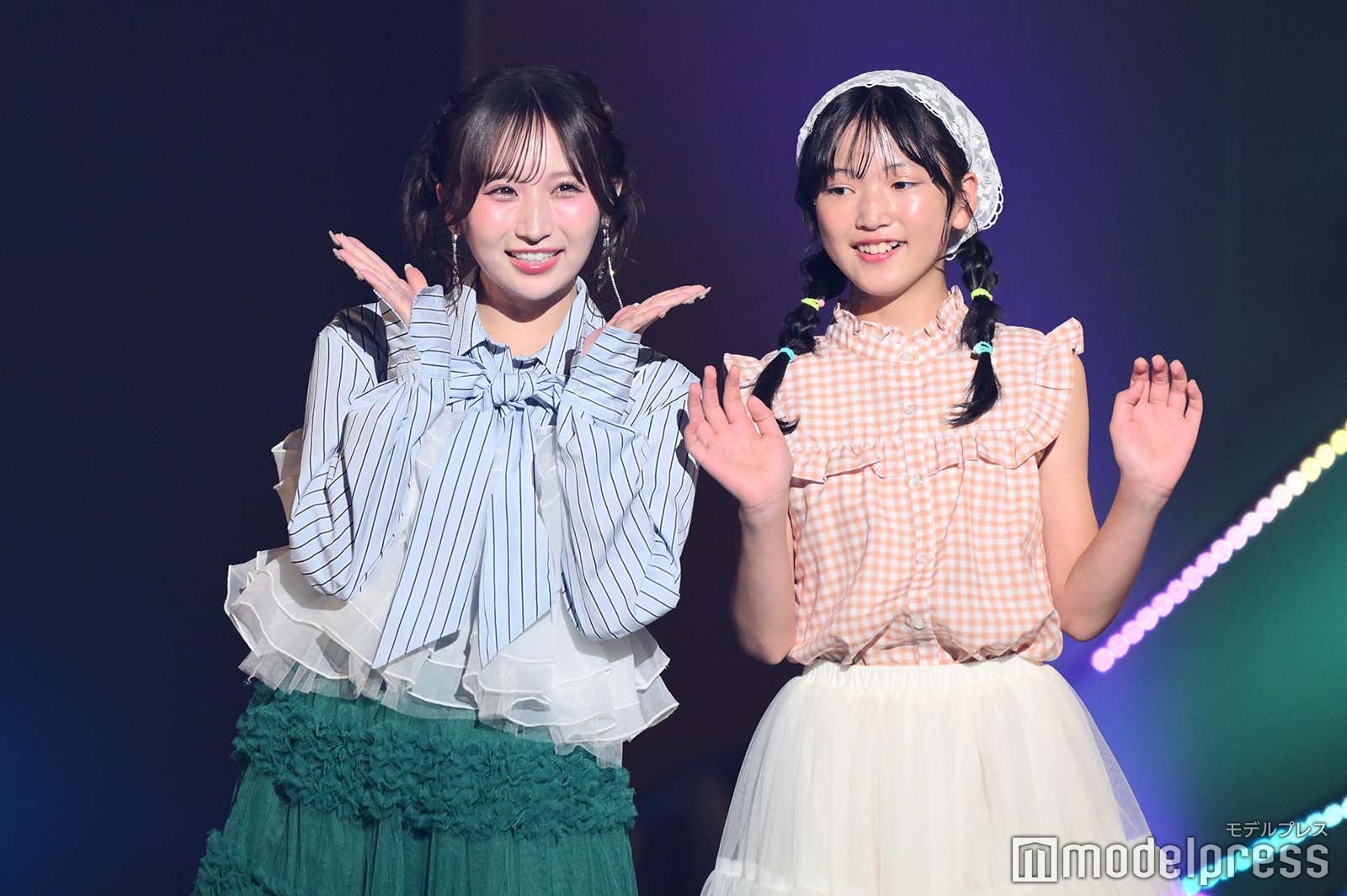 ⼩川奈々⼦、野崎夢さん（C）モデルプレス