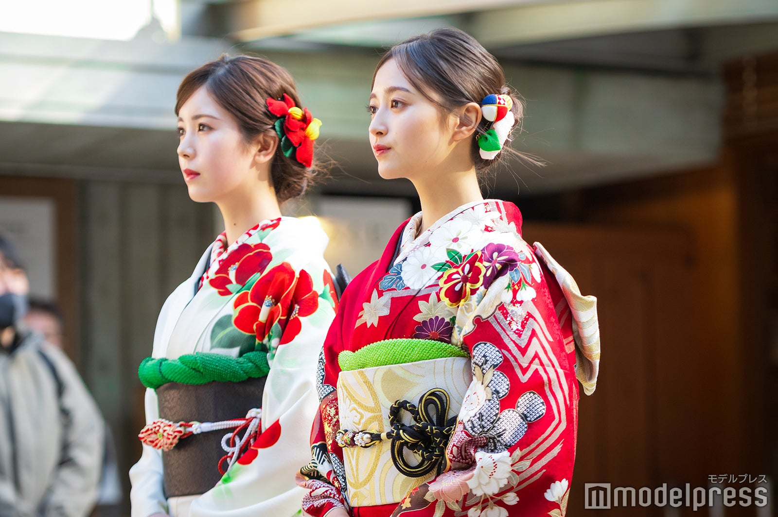 筒井あやめ、井上和／乃木坂46成人式（C）モデルプレス