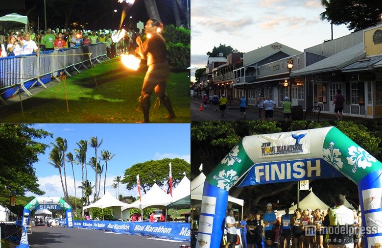「JTBマウイマラソン2013」の会場風景