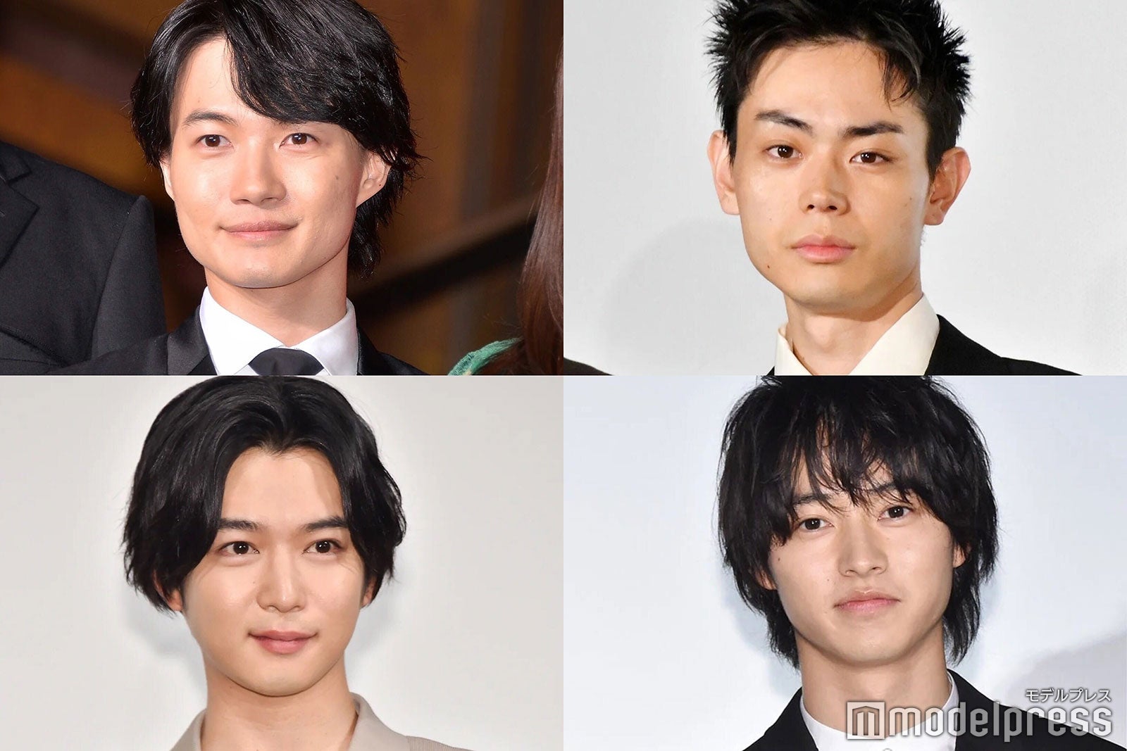 （左上から）神木隆之介、菅田将暉（左下から）千葉雄大、山崎賢人（C）モデルプレス
