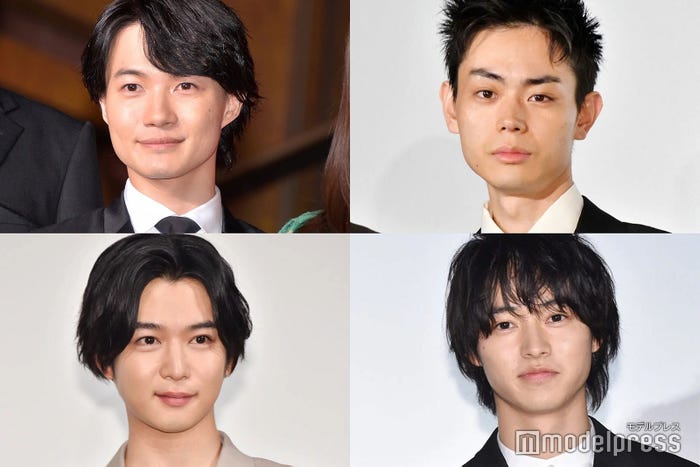 (左上から)神木隆之介、菅田将暉(左下から)千葉雄大、山崎賢人(C)モデルプレス
