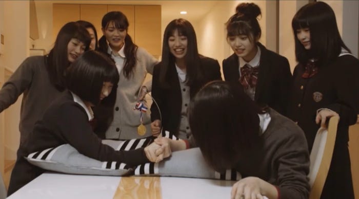 ほのぴぴ圧勝/「女子高生ミスコンFINALIST~ハレトキドキJK~」より(提供画像)