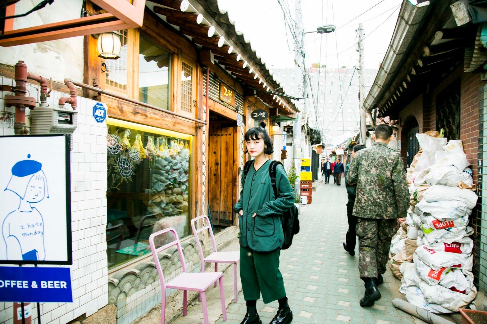 韓国にはおしゃれなレトロカフェがいっぱい／高井香子さん（提供画像）