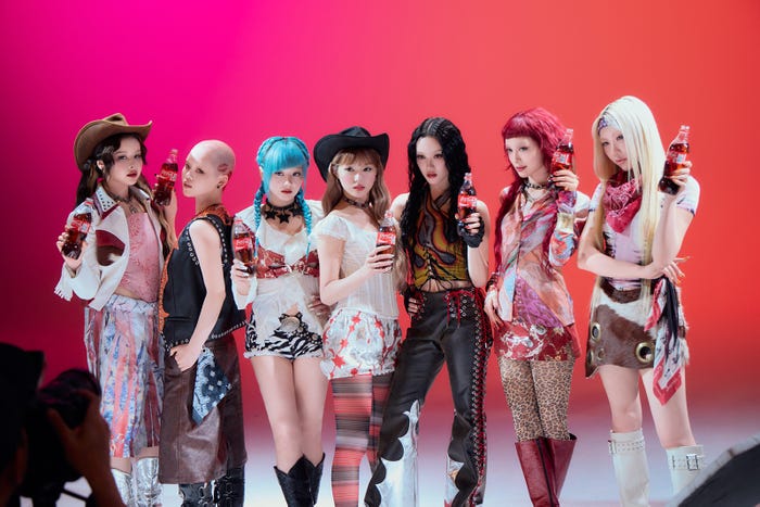 XG「夢中全開。XG」篇(提供写真)