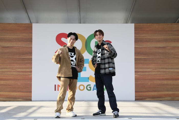 EXILE TETSUYA&澤本夏輝(C)SDGs FES in EDOGAWA