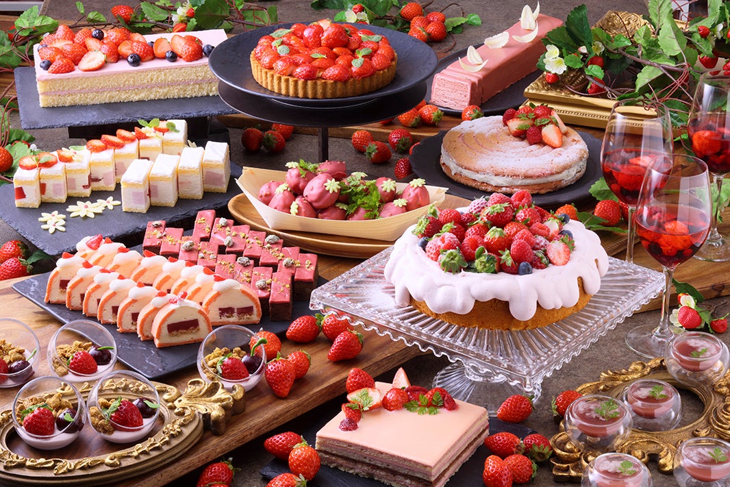 京都センチュリーホテルで「ストロベリースイーツビュッフェ」スイーツ約20種＆旬いちごを食べ比べ