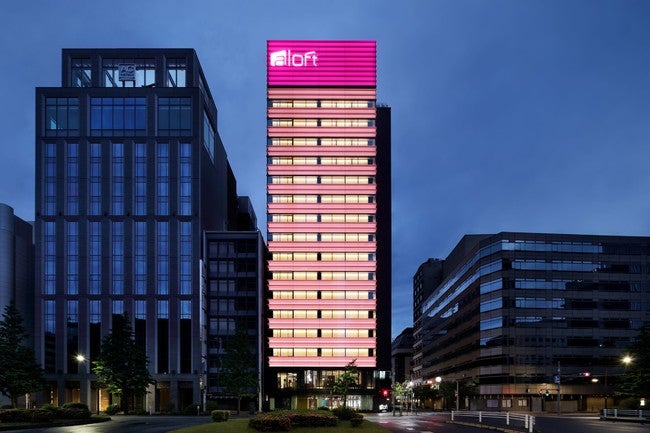 アロフト東京銀座／画像提供：マリオット・インターナショナル