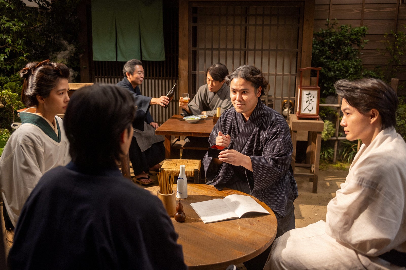 佐久間由衣、前原瑞樹、神木隆之介「らんまん」第117話（C）NHK