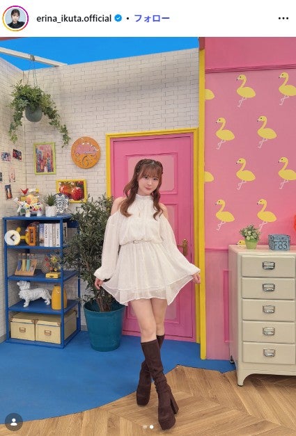 生田衣梨奈Instagramより