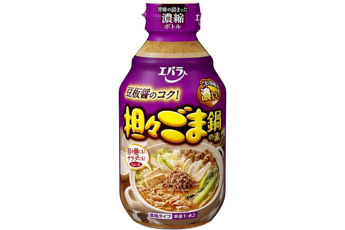エバラ担々ごま鍋の素