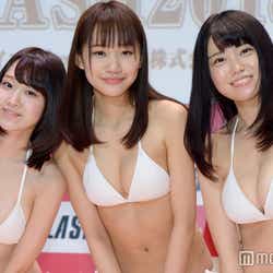 モデルプレス - 美ボディ際立つ水着姿で集結「ミスFLASH 2018」お披露目<小島瑠那・保崎麗・麻亜子>