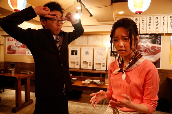 柄本時生、島崎遥香(C)AKBラブナイト製作委員会