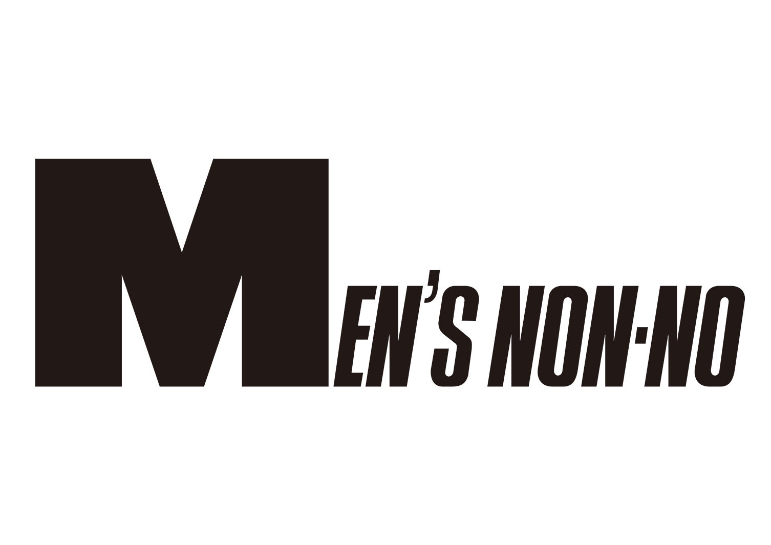 「MEN’S NON-NO」（提供写真）