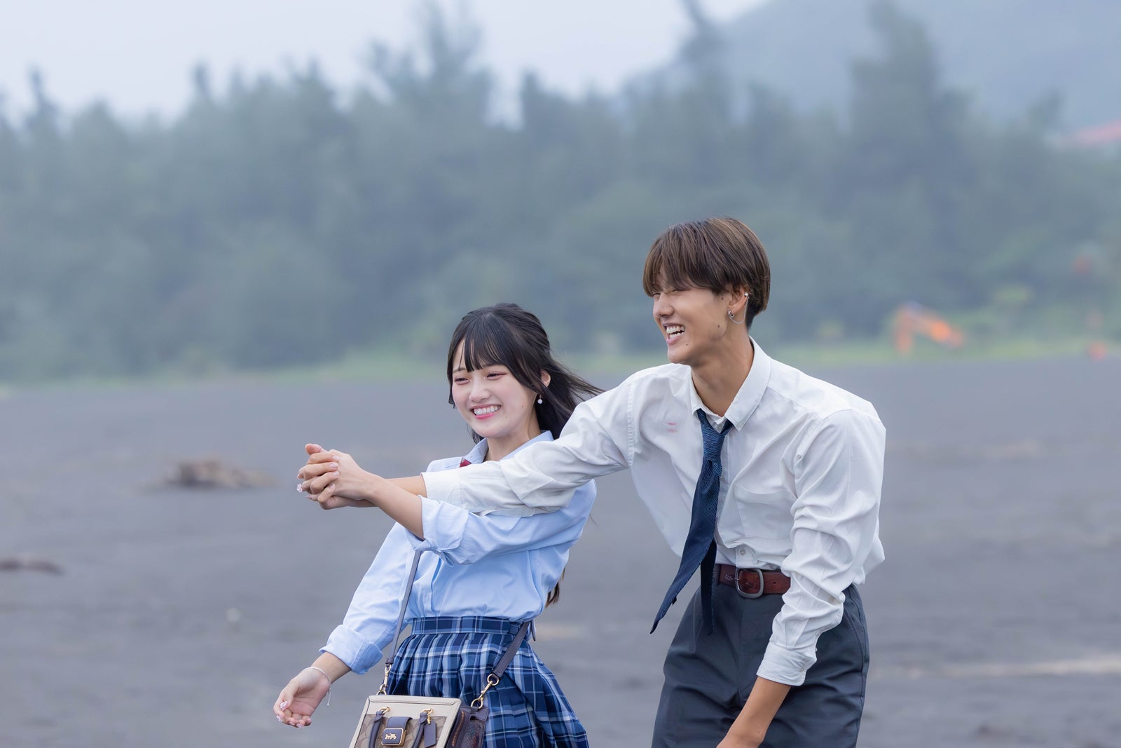 まほこ、らいち「今日、好きになりました。冬休み編2024」（C）AbemaTV, Inc.