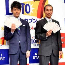 （左から）妻夫木聡、柳葉敏郎