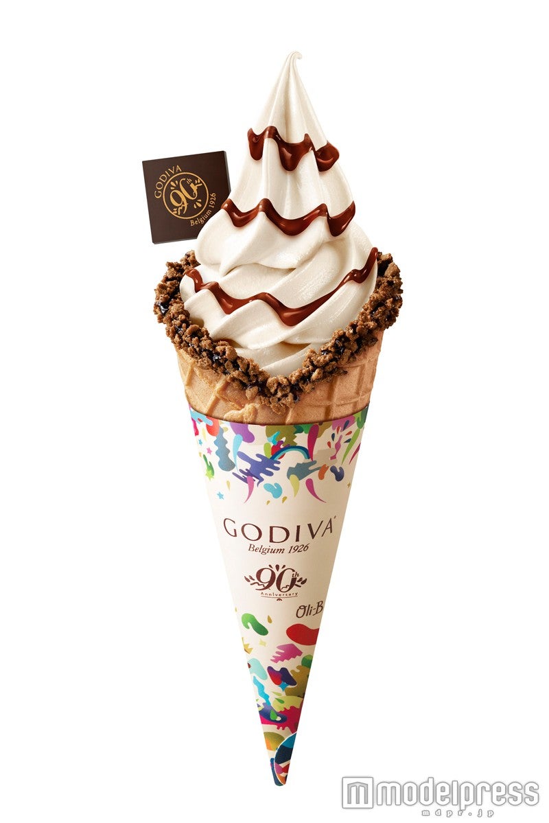 ゴディバ ソフトクリーム ホワイトチョコレート キャラメル￥510（税込み）
