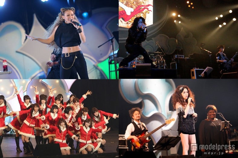 倖田來未、VAMPS、乃木坂46らが集結　迫力のステージに会場沸騰