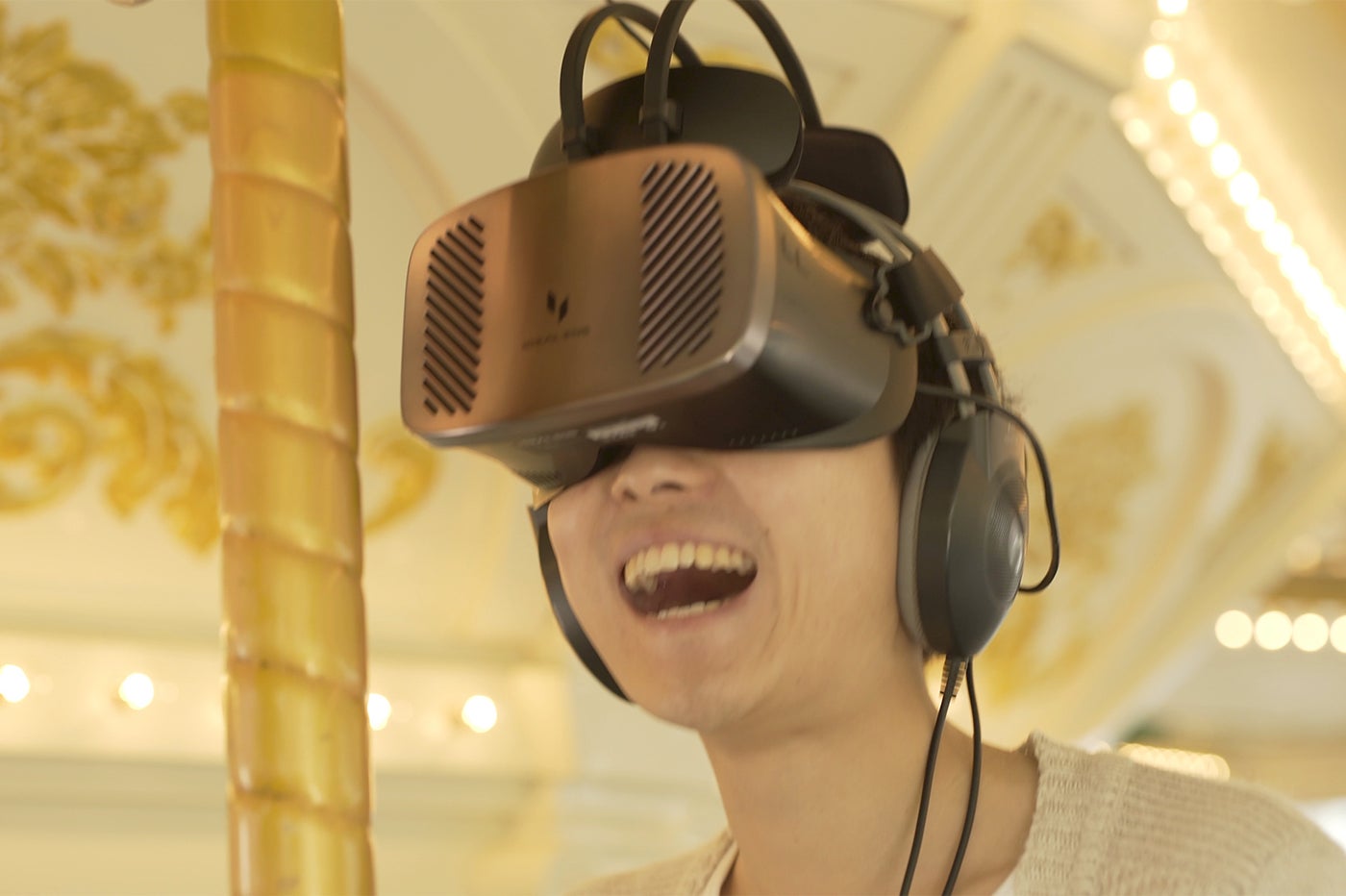 世界初“VRメリーゴーランド”がハウステンボスに誕生／画像提供：ハウステンボス
