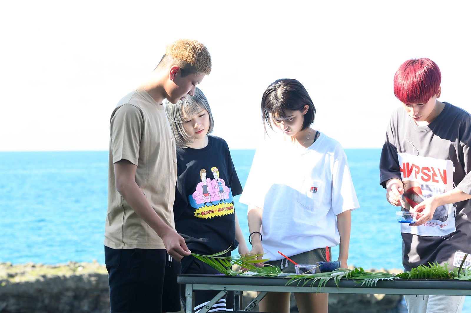 けいし、えま、みらい、ふゆみ「今日、好きになりました。-夏空編-」第3話より（C）ABEMA