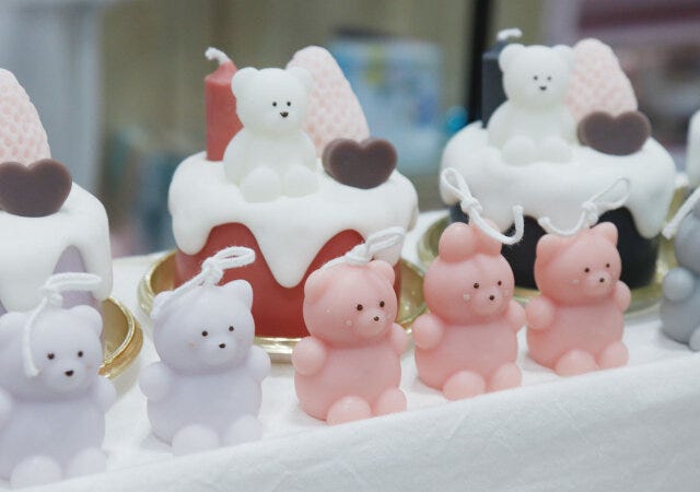 minnne クマ キャンドル minnne クマ キャンドル ケーキ