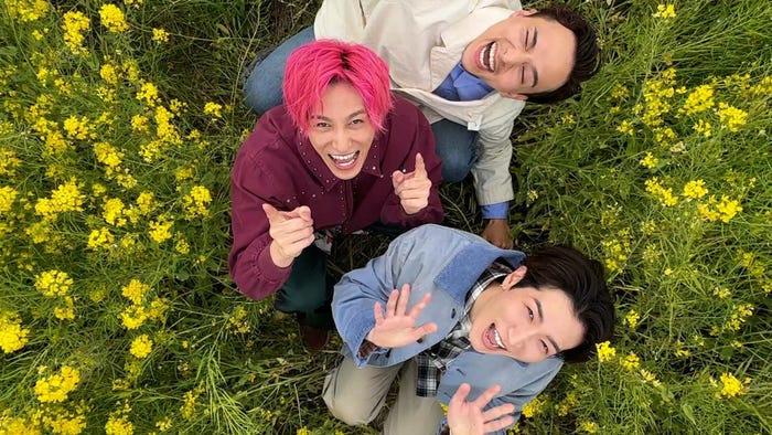 (上から)満島真之介、兼近大樹、渡辺翔太(C)日本テレビ