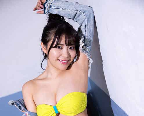 “女子大生”竹内花、美ボディ映える水着姿でダンス披露