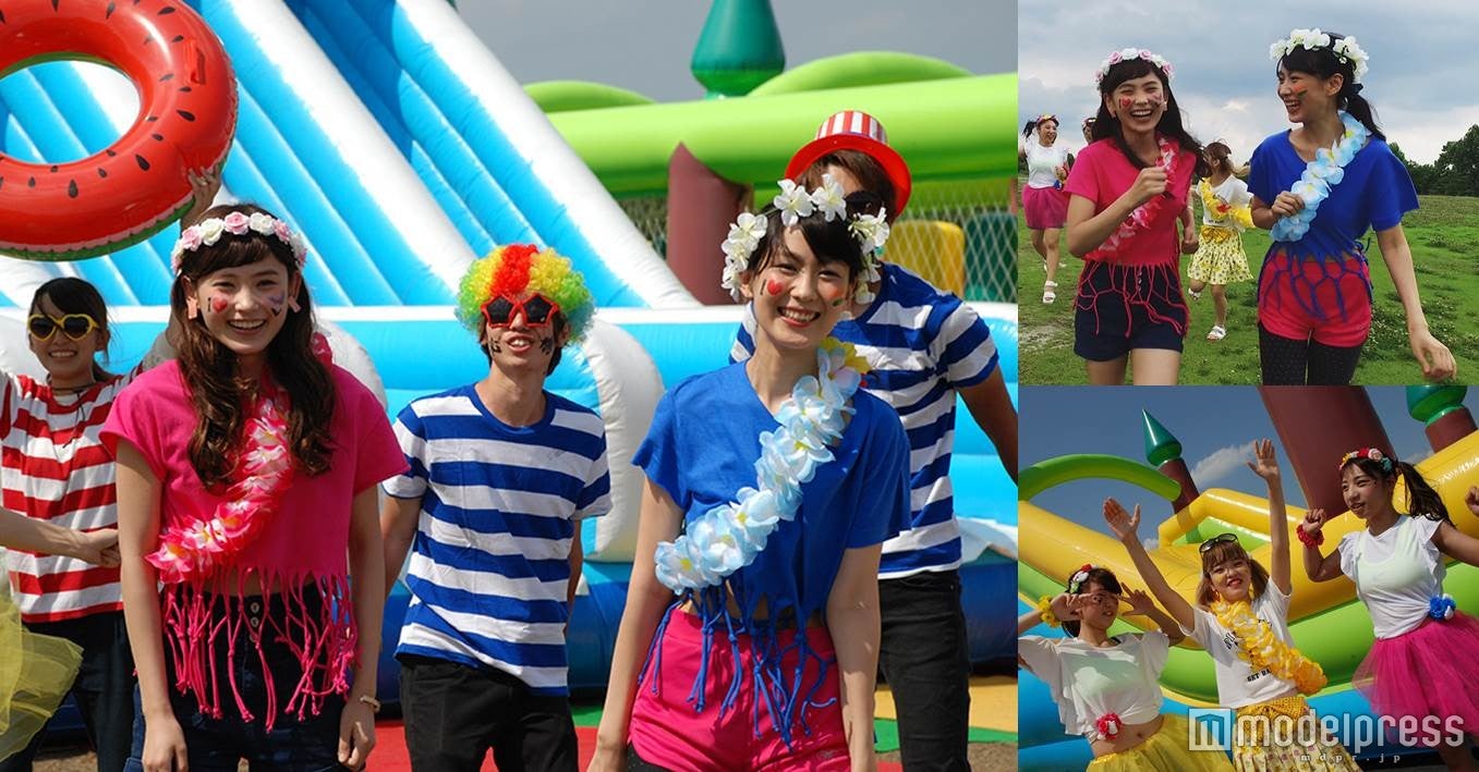 様々なアトラクションを超えゴールを目指す／画像提供：テレビ愛知